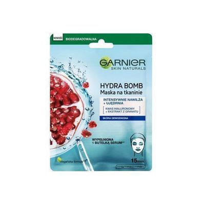 Garnier Hydra Bomb Feuchtigkeitsmaske mit Granatapfel & Hyaluron, 28g