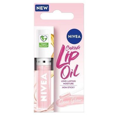 Nivea Pflegendes Lippenöl Clear Glow, 5.5ml