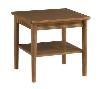 Couchtisch | Eiche Karamell | Wohnzimmertisch | quadratisch | 52 x 52 x 50 cm |