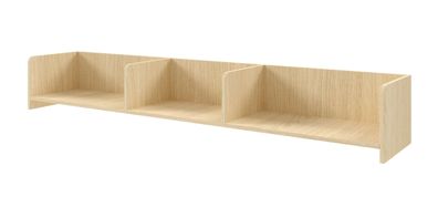 Wandregal | Farbe: Eiche Mavelie | 183 x 27 x 27 cm | schlichtes Design | hochwe