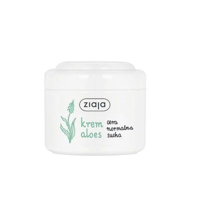 Ziaja Aloe Vera Feuchtigkeitscreme für trockene & normale Haut, 100 ml