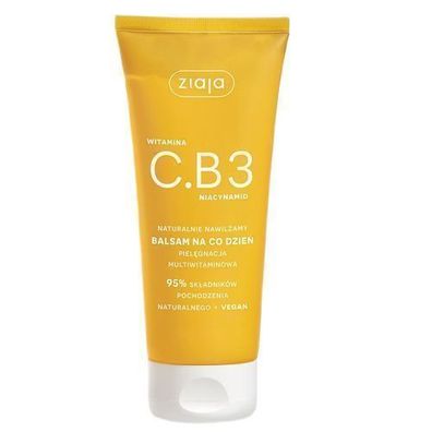 Ziaja Vitamin C. B3 Feuchtigkeitsbalsam 200ml - Intensive Pflege für Strahlende H