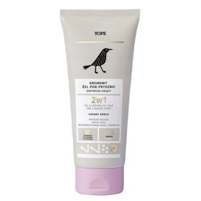 Yope Pflegende Beruhigende Cremedusche Creamy Amber, 200 ml