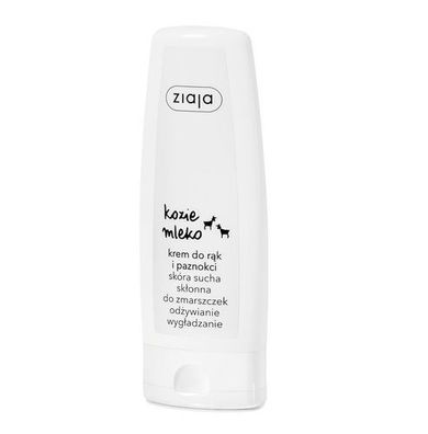 Ziaja Ziegenmilch Hand- und Nagelcreme für trockene Haut, 80 ml