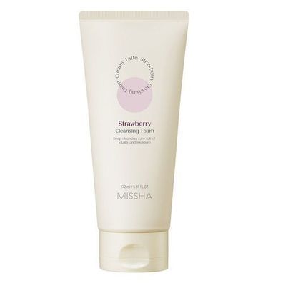 Missha Reinigender Gesichtschaum mit Erdbeerextrakt, 172ml