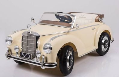 Elektro Kinderfahrzeug - Kinderauto "Mercedes 300S" Oldtimer 12V7AH 2,4Ghz, eder+EVA