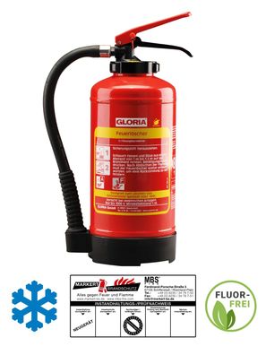 Feuerlöscher Protex FBDP3 3l ABF Fettbrand inkl. Halterung, Plakette u. Schild