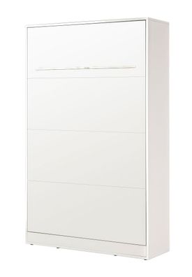 Schrankbett vertikal | Klappbett | Wandbett | Liegefläche 120 x 200 cm | Einzelb