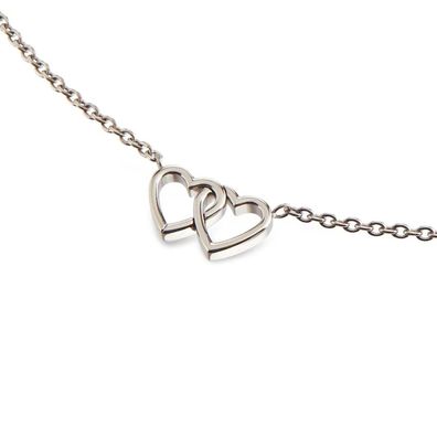 Boccia Schmuck Damen-Kette Titan Herz 08023-01