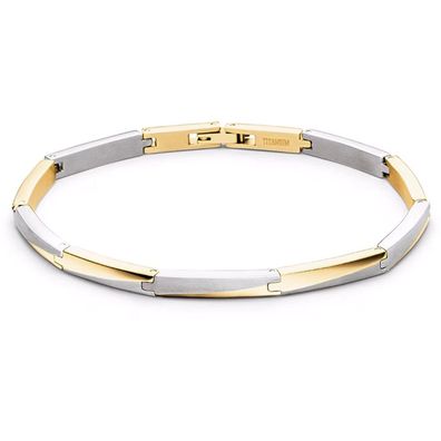 Boccia Schmuck Damen-Armband Titan Bicolor 03059-02