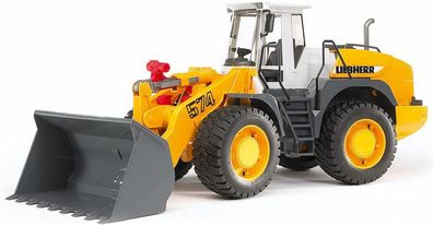 bruder 02430 - Liebherr Radlader L574-1:16 Frontschaufel Baustelle Baufahrzeug Baumas