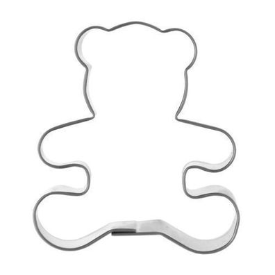 Ausstechform „Bär“ aus Stahl, 5,5 cm