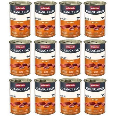 Animonda GranCarno Adult mit Ente 12x800g