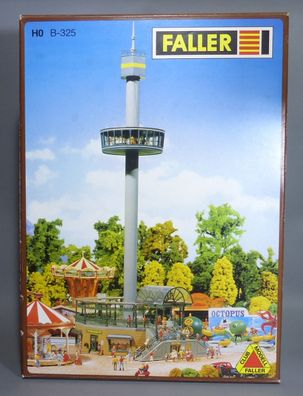 Faller H0 B-325 Club-Modell Aussichtsturm Rust mit Motor Kerwe Jahrmarkt NEU OVP