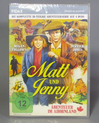 4 DVD Box Serie Matt und Jenny Abenteuer im Ahornland EAN 4260497422228 NEU OVP