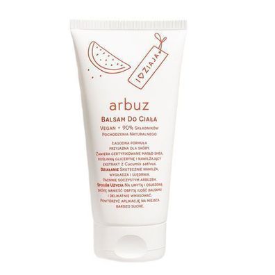 Ziaja Koerperbalsam Wassermelone, 160 ml - Intensiv Hydratisierende Pflege fuer Ge