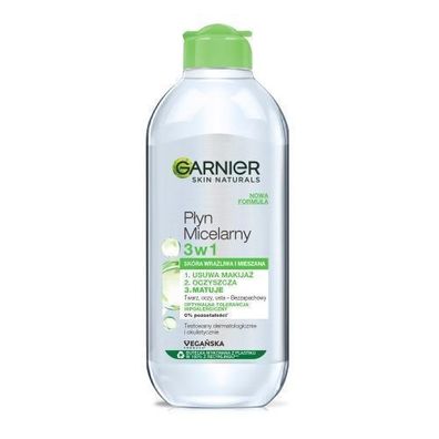 Garnier Mizellen Reinigungslösung für normale und Mischhaut, 400 ml