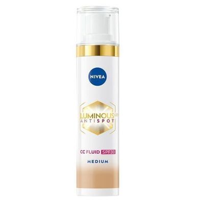 Nivea Luminous630 CC Creme SPF30 Medium - Reduziert Pigmentflecken, 40ml