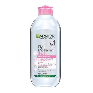 Garnier Mizellen-Reinigungswasser für empfindliche Haut, 400 ml