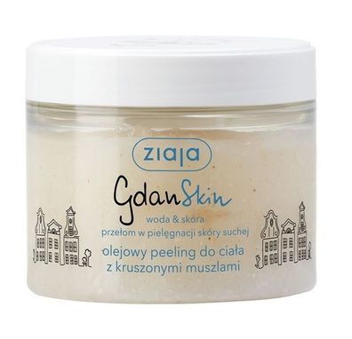 Ziaja GdanSkin Körperöl-Peeling mit zermahlenen Muscheln, 300 ml