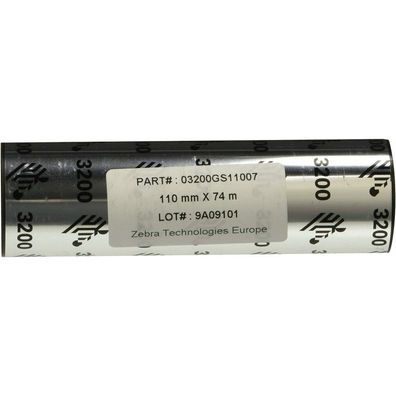 ZEBRA 3200 schwarz Thermo-Druckfolien 12 Rollen