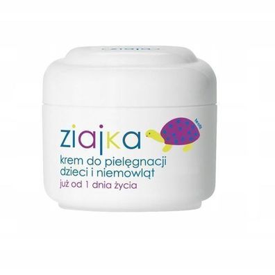 Ziajka Babypflegecreme für Neugeborene und Kleinkinder, 50 ml