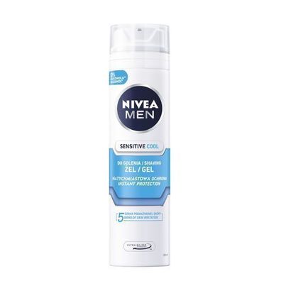 Nivea Men Sensitive Cool Rasierschaum - 200 ml für sanfte Rasur