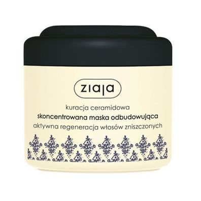 Ziaja Ceramide-Therapie: Rekonstruktive Haarmaske für strapaziertes Haar, 200 ml