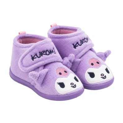 Hello Kitty Kuromi Kinder Hausschuhe halbhoch mit Applikationen für Zuhause Freize
