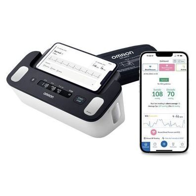 Omron Complete 2-in-1 Blutdruckmessgerät und EKG-Monitor