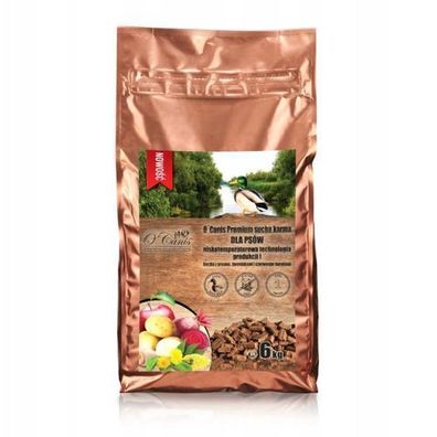 O'Canis Premium Trockenfutter für Hunde mit Ente, Hirse und Kartoffeln 6 kg