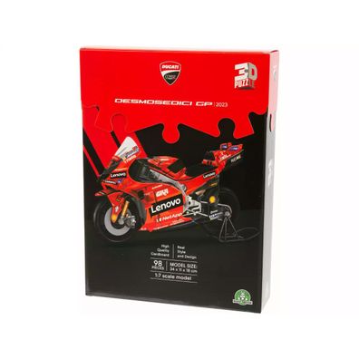 Ducati Desmosedici GP 2023 3D-Puzzle 98 Teile Maßstab 1:7 Rot