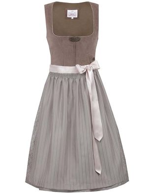 MarJo Dirndl Übersee 65cm Länge coffee - Größe: 50