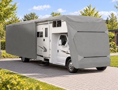 HST Wohnmobil Schutzhülle Schutzhaube Abdeckplane Wintergarage 870x235x275cm