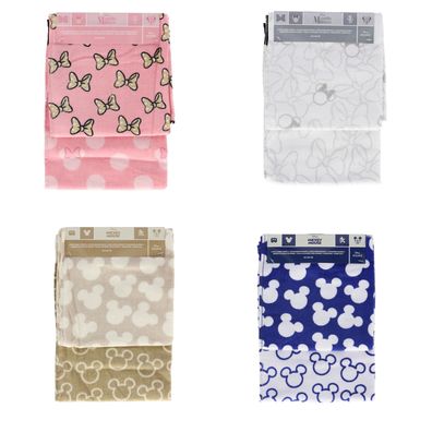 Disney Handtücher 2er Pack – 40x60 cm aus weicher Baumwolle - Farbe: Rosa