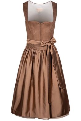 Dirndl Lanessa 70cm Länge braun - Größe: 36
