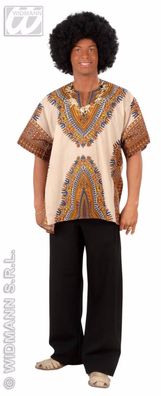 African Shirt Fasnacht Widmann - Größe: M/L