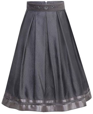 MarJo Trachtenrock Blanca 65cm basaltgrau - Größe: 40