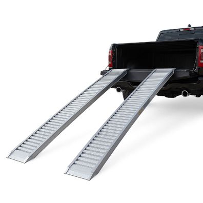 Alu Auffahrschienen Auffahrrampen 2000 x 300 x 70mm 1800kg Verladerampen