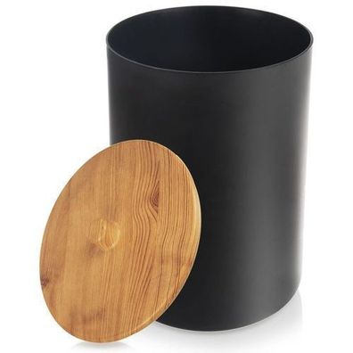 Badezimmer-Abfalleimer Schwarz 7 l