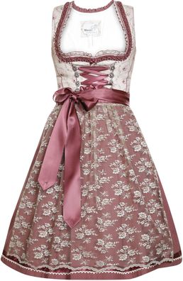 MarJo Dirndl Bulda beige wein 58er Länge beere - Modell: 58er Länge