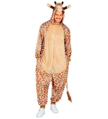 Overall Giraffe Kostüm braun - Größe: L/XL