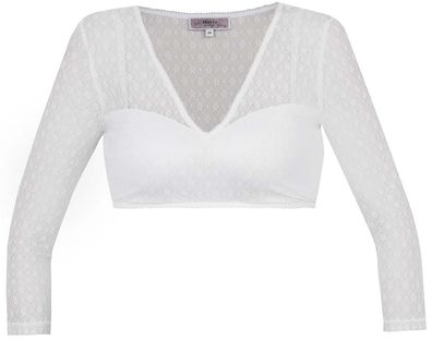 Dirndlbluse Velden off white - Größe: 42