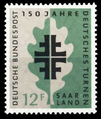 SAAR OPD 1958 Nr 437 postfrisch S9FFD3A