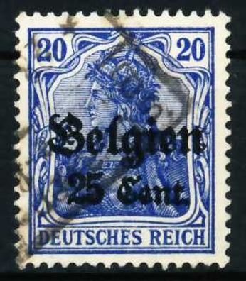 BES 1WK LP Belgien Nr 18a gestempelt X629D0A