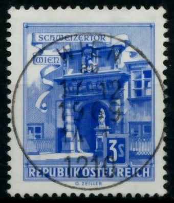 Österreich DS Bauwerke Nr 1119 zentrisch gestempelt X7146D2