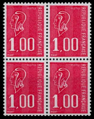 Frankreich 1976 Nr 1985Ay postfrisch Viererblock X88CFC6