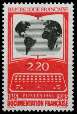 Frankreich 1985 Nr 2522 postfrisch X88E22E