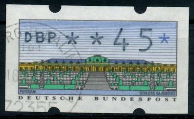 BRD ATM 1993 Nr 2-1.1-0045 gestempelt X96DE9A