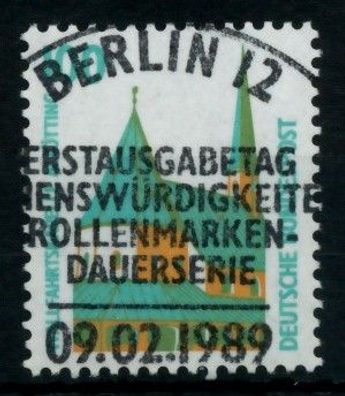 BRD DS Sehensw Nr 1406Au zentrisch gestempelt X75454A